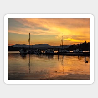 White Cross Bay - Windermere Sticker